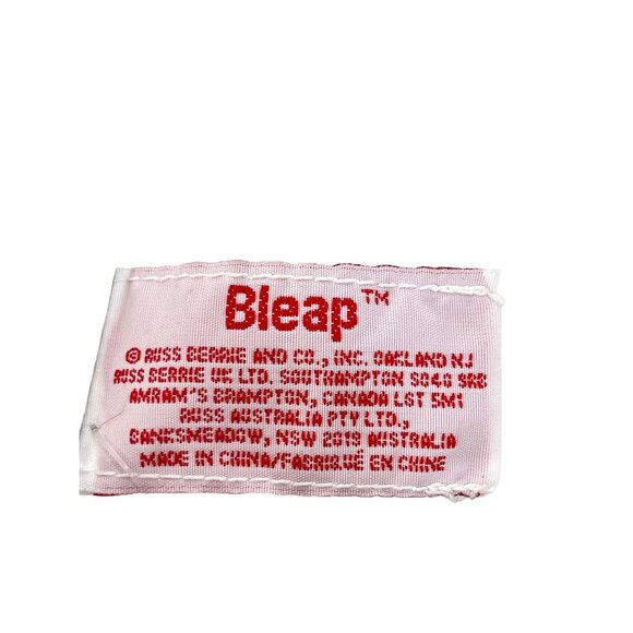 Vintage Bleap the Robot Christmas Holiday Plush Toy 22” Tall Russ Berrie - Picture 8 of 16